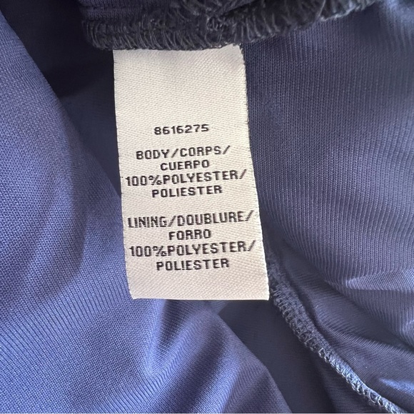 Js Collections Womens  Leah Capelet Column Gown, Blue size 6 - Picture 9 of 11